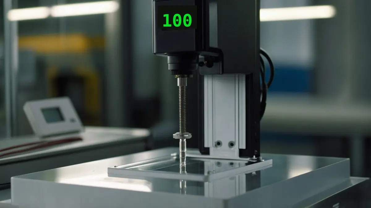 Test résistance polycarbonate 100 kg NF P90-309