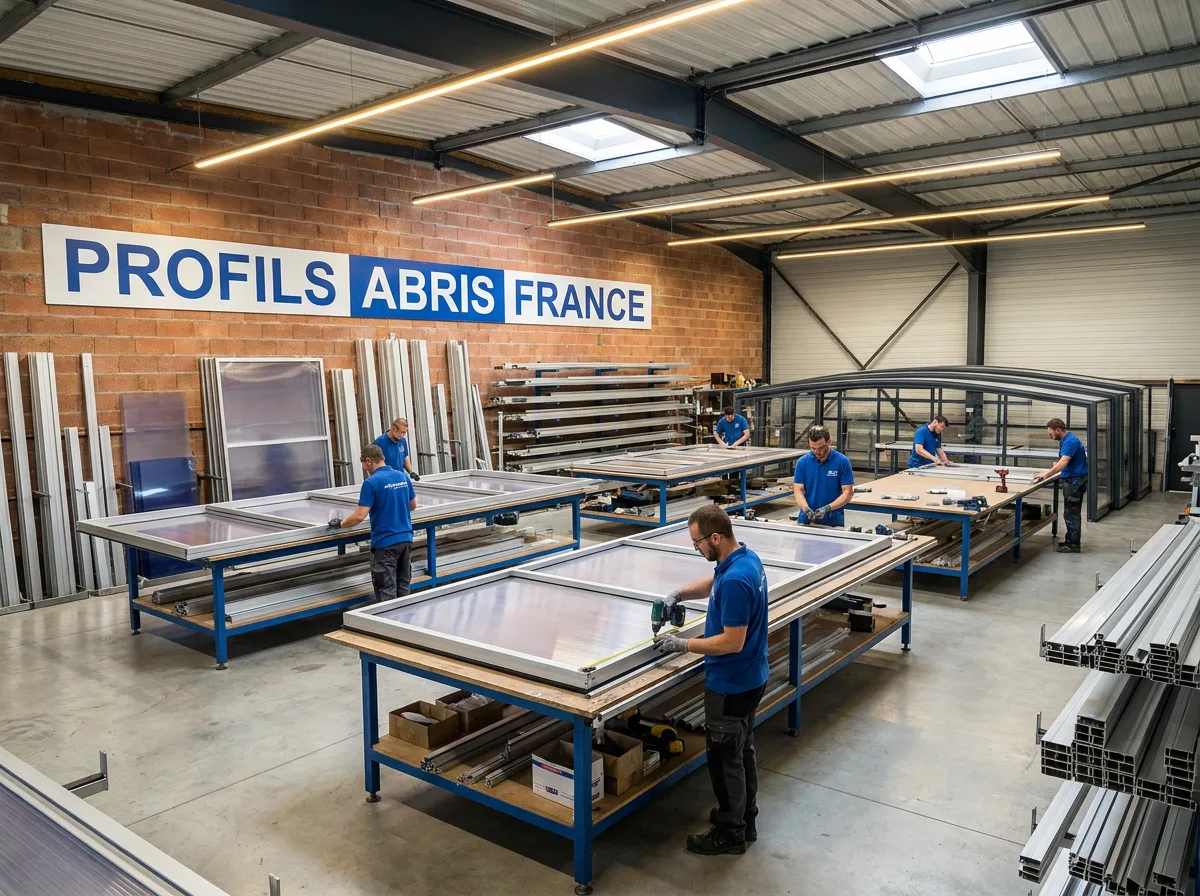 Atelier de fabrication Profils Abris France